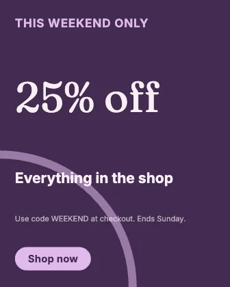Weekend offer · Plum dark