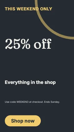 Weekend offer · Ink dark