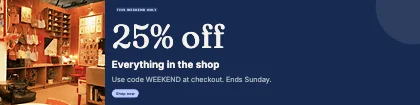 Weekend offer · Cobalt dark
