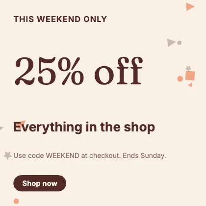 Weekend offer · Clay