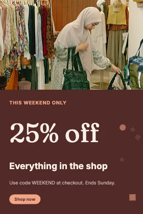 Weekend offer · Clay dark