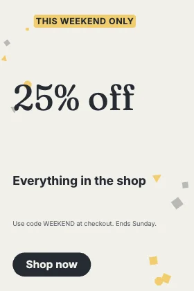 Weekend offer · Ink