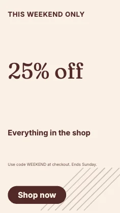 Weekend offer · Clay