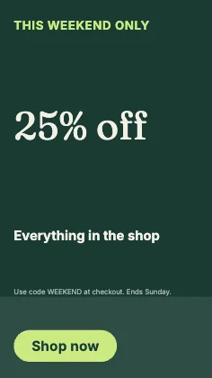 Weekend offer · Forest dark