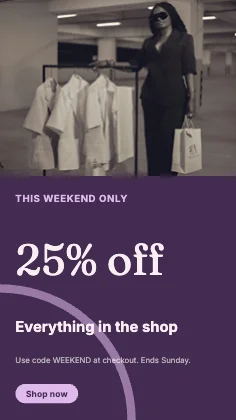 Weekend offer · Plum dark