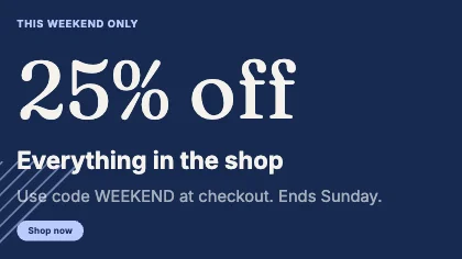 Weekend offer · Cobalt dark
