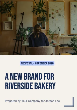 Proposal cover · Cobalt · Poster