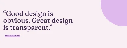 Quote card · Plum