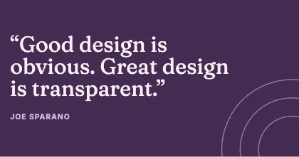 Quote card · Plum dark