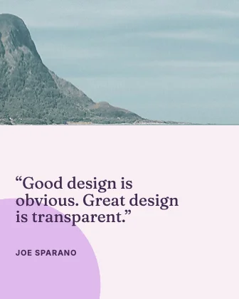 Quote card · Plum