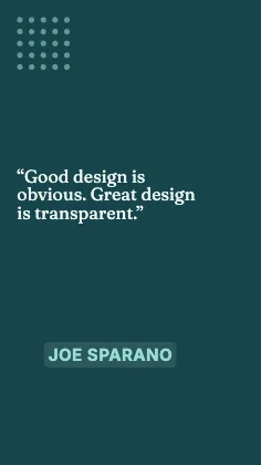 Quote card · Lagoon dark