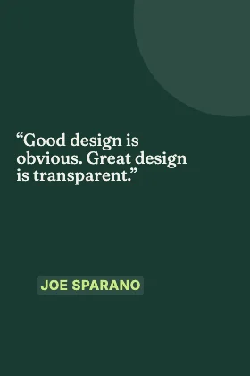 Quote card · Forest dark