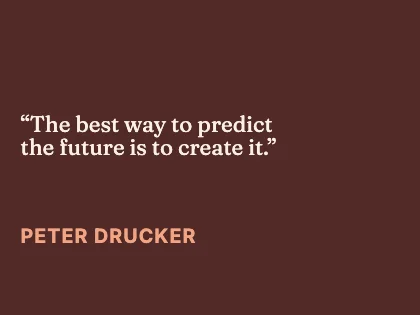 Quote slide · Clay dark