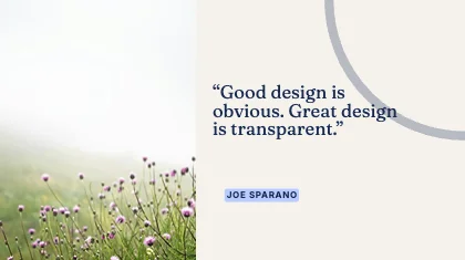 Quote card · Cobalt