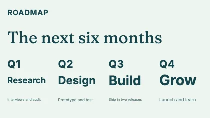 Roadmap slide · Lagoon