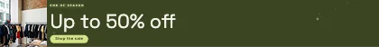 Sale banner · Olive dark · Grotesk