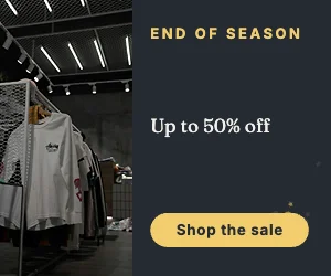 Sale banner · Ink dark