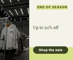 Sale banner · Olive · Editorial