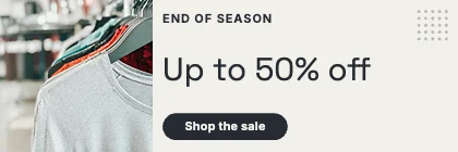 Sale banner · Ink · Grotesk