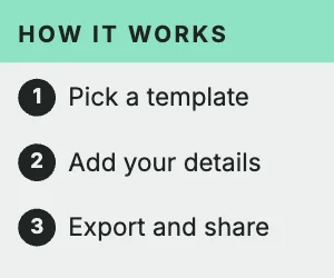 How it works · Charcoal · Editorial