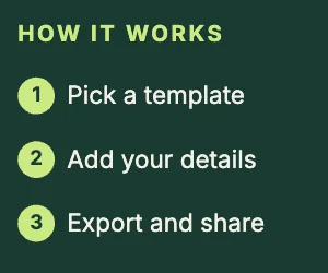 How it works · Forest dark