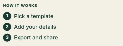 How it works · Forest