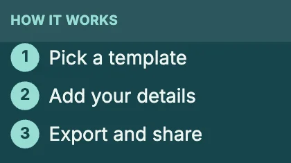 How it works · Lagoon dark
