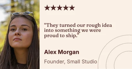 Customer quote · Clay