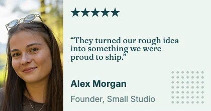 Customer quote · Lagoon