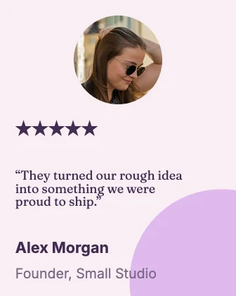 Customer quote · Plum