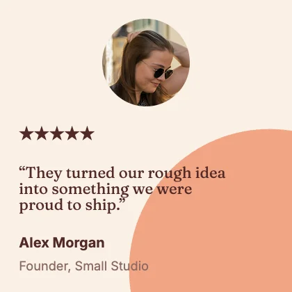 Customer quote · Clay