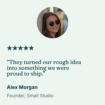 Customer quote · Lagoon