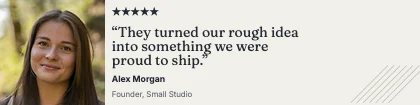 Customer quote · Ink
