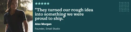 Customer quote · Lagoon dark
