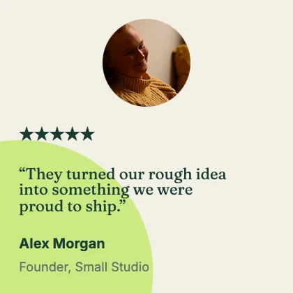 Customer quote · Forest