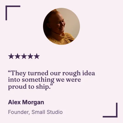 Customer quote · Plum