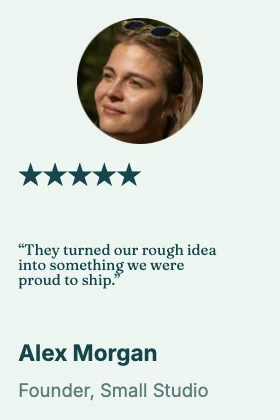 Customer quote · Lagoon