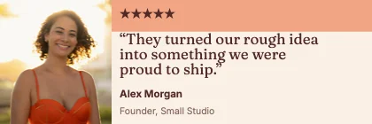 Customer quote · Clay