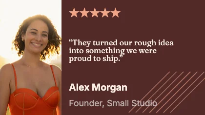 Customer quote · Clay dark
