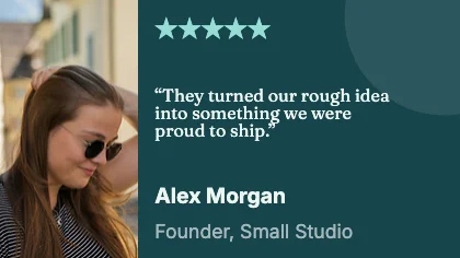 Customer quote · Lagoon dark