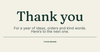 Thank you · Forest