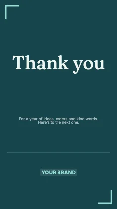 Thank you · Lagoon dark