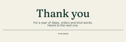 Thank you · Forest