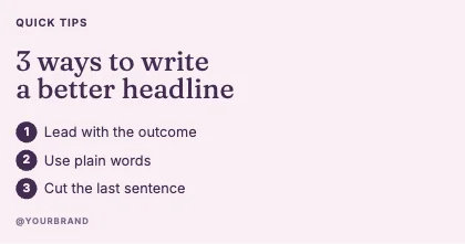 Three tips · Plum