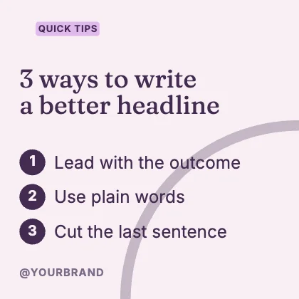 Three tips · Plum