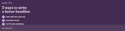 Three tips · Plum dark