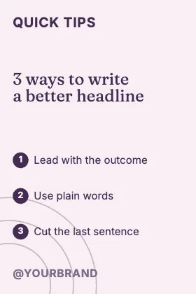 Three tips · Plum