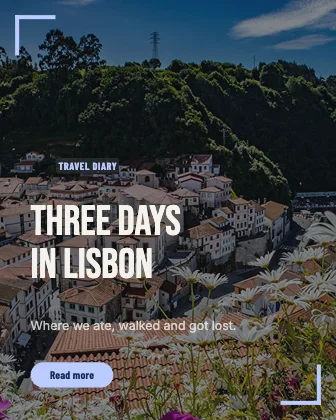 Travel story · Cobalt dark · Poster
