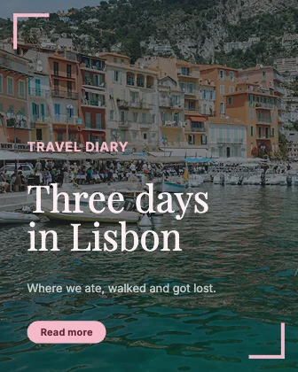 Travel story · Rose dark · Editorial