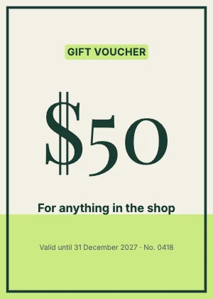 Gift voucher · Forest · Editorial